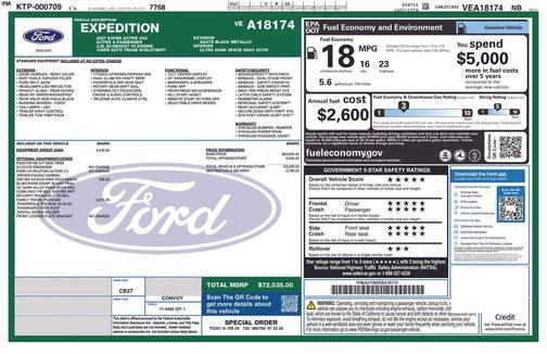 Agate Black Metallic 2027 Ford Expedition Active