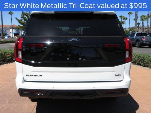 White 2026 Ford Expedition Max Platinum