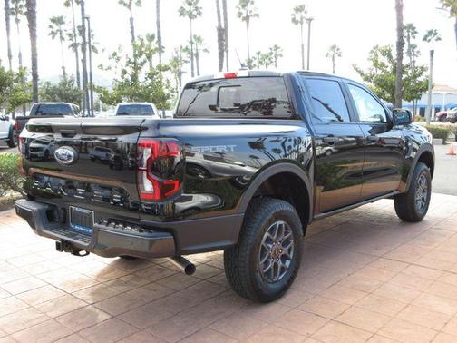 Shadow Black 2025 Ford Ranger XLT