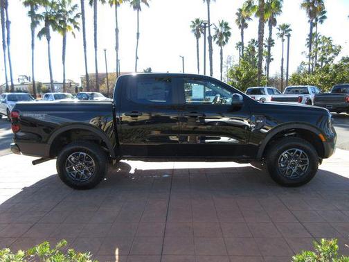 Shadow Black 2025 Ford Ranger XLT