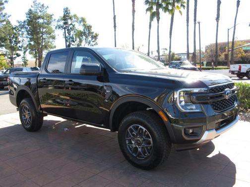 Shadow Black 2025 Ford Ranger XLT