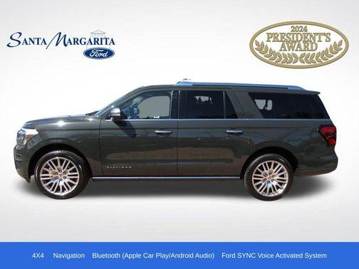 Forged Green Metallic 2022 Ford Expedition Max Platinum