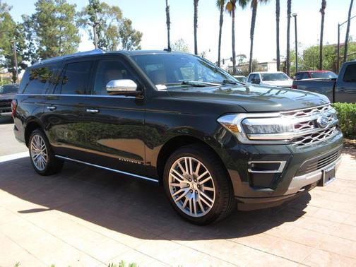 Forged Green Metallic 2022 Ford Expedition Max Platinum