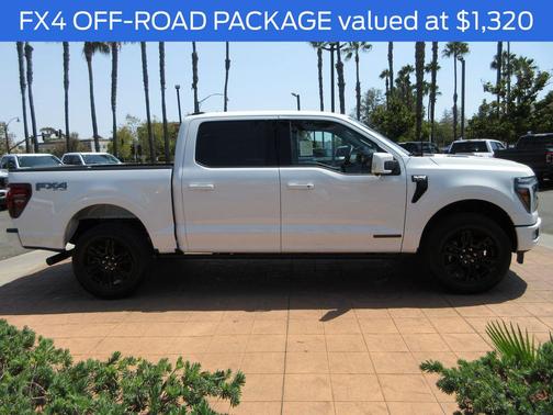 Star White Metallic Tri-Coat 2026 Ford F-150 Platinum