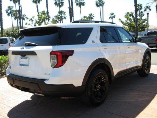 Star White Metallic Tri-Coat 2023 Ford Explorer Timberline