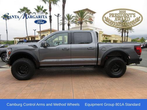 Carbonized Gray Metallic 2025 Ford F-150 Raptor
