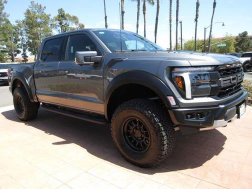 Carbonized Gray Metallic 2025 Ford F-150 Raptor