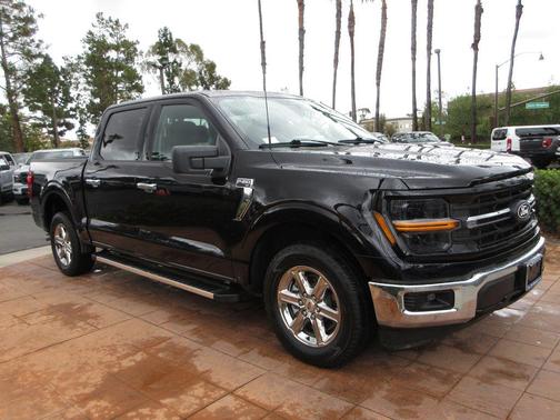Agate Black Metallic 2025 Ford F-150 XLT