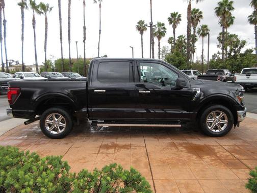 Agate Black Metallic 2025 Ford F-150 XLT