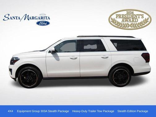 Star White Metallic Tri-Coat 2023 Ford Expedition Max Limited