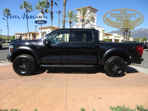 Agate Black Metallic 2025 Ford F-150 Raptor