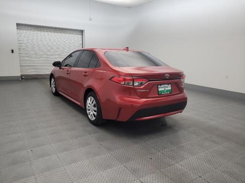 Barcelona Red Metallic 2020 Toyota Corolla LE