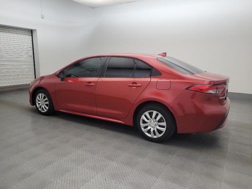 Barcelona Red Metallic 2020 Toyota Corolla LE