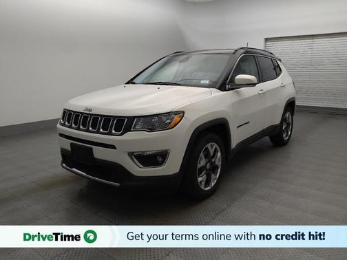 White Clearcoat 2019 Jeep Compass Limited