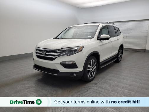 White Diamond Pearl 2017 Honda Pilot Elite