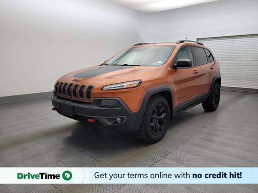 Mango Tango Pearlcoat 2016 Jeep Cherokee Trailhawk