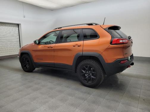 Mango Tango Pearlcoat 2016 Jeep Cherokee Trailhawk