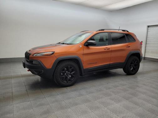 Mango Tango Pearlcoat 2016 Jeep Cherokee Trailhawk