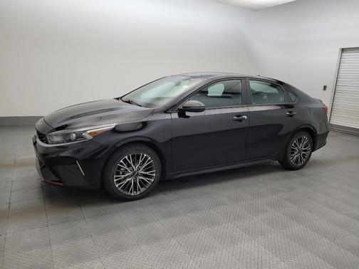 Aurora Black 2023 Kia Forte GT-Line