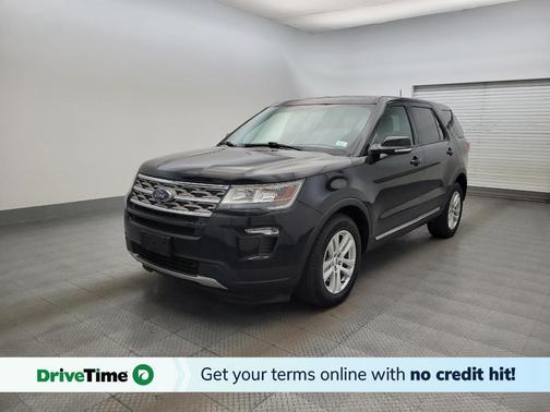 Shadow Black 2018 Ford Explorer XLT