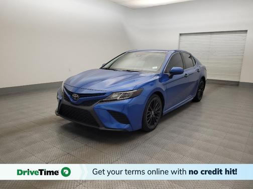 Blue Streak Metallic 2019 Toyota Camry SE