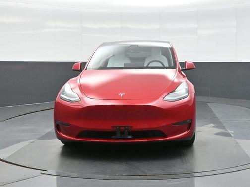 Red Multi-Coat 2021 Tesla Model Y Long Range Dual Motor All-Wheel Drive
