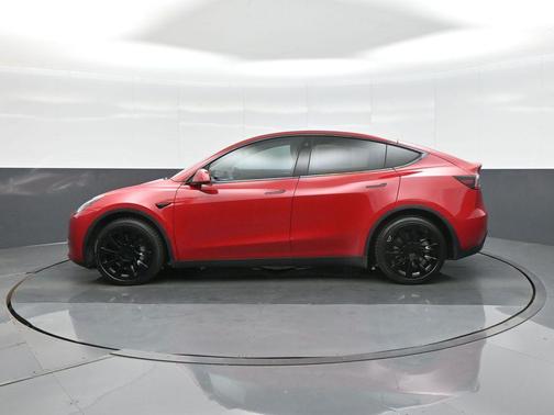 Red Multi-Coat 2021 Tesla Model Y Long Range Dual Motor All-Wheel Drive