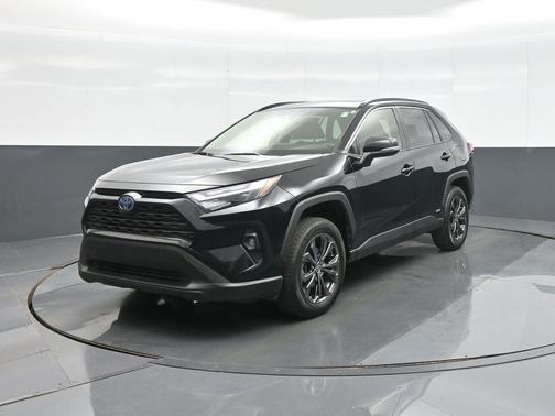 Midnight Black Metallic 2024 Toyota RAV4 Hybrid XLE Premium