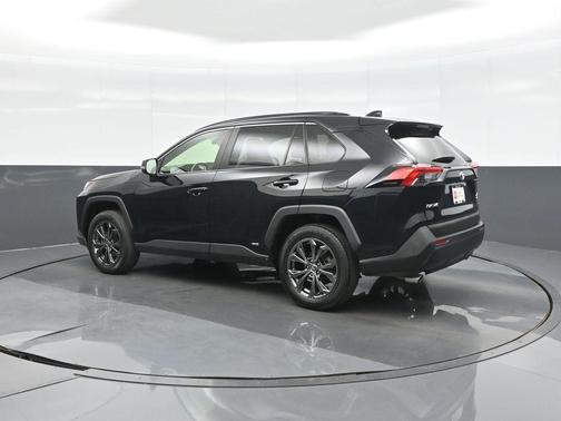 Midnight Black Metallic 2024 Toyota RAV4 Hybrid XLE Premium