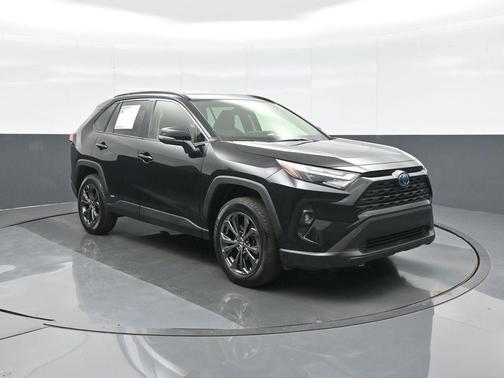 Midnight Black Metallic 2024 Toyota RAV4 Hybrid XLE Premium