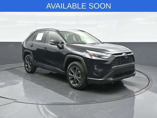 Midnight Black Metallic 2024 Toyota RAV4 Hybrid XLE Premium