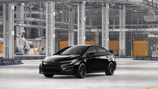 Midnight Black Metallic 2026 Toyota Corolla XSE