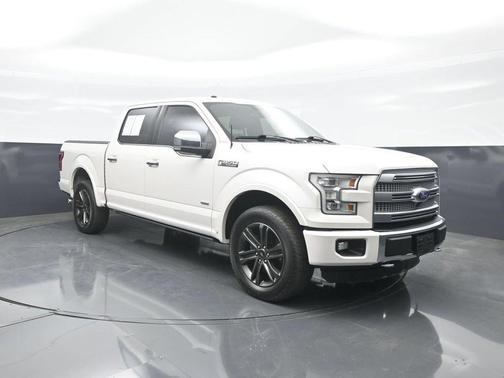 White Platinum Clearcoat Metallic 2016 Ford F-150 Platinum