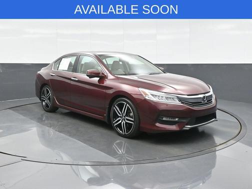 San Marino Red 2017 Honda Accord Touring V6