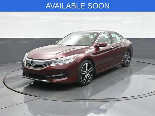 San Marino Red 2017 Honda Accord Touring V6