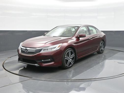 San Marino Red 2017 Honda Accord Touring V6
