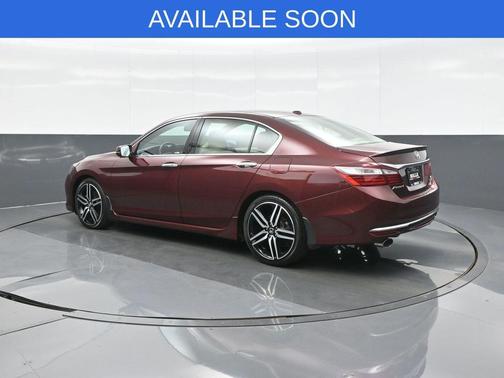 San Marino Red 2017 Honda Accord Touring V6