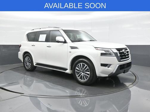 Aspen White 2021 Nissan Armada SL 4WD