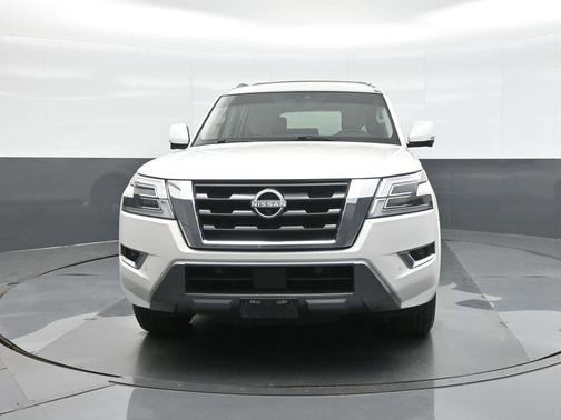 Aspen White 2021 Nissan Armada SL 4WD