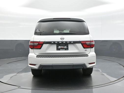Aspen White 2021 Nissan Armada SL 4WD