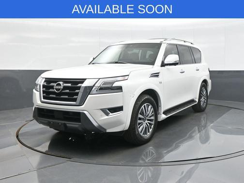 Aspen White 2021 Nissan Armada SL 4WD