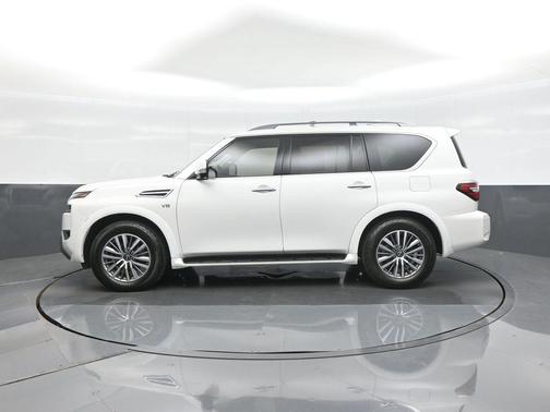 Aspen White 2021 Nissan Armada SL 4WD