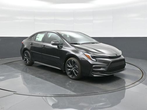 Midnight Black Metallic 2026 Toyota Corolla XSE