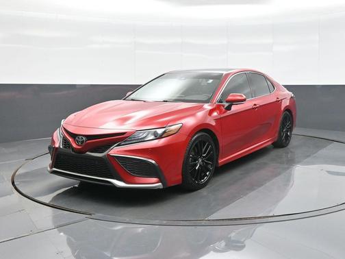Supersonic Red 2021 Toyota Camry XSE