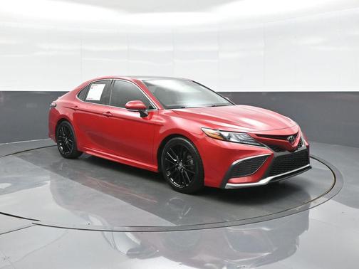 Supersonic Red 2021 Toyota Camry XSE