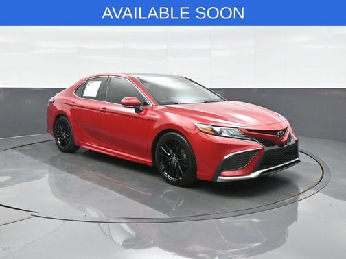 Supersonic Red 2021 Toyota Camry XSE