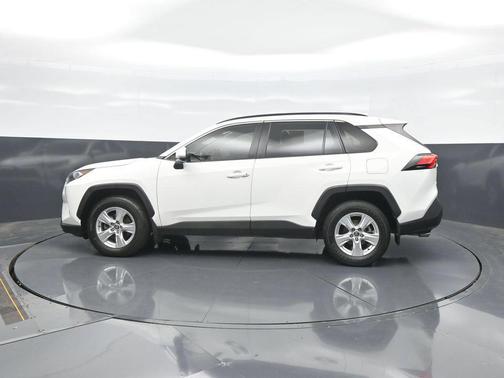 Super White 2021 Toyota RAV4 XLE