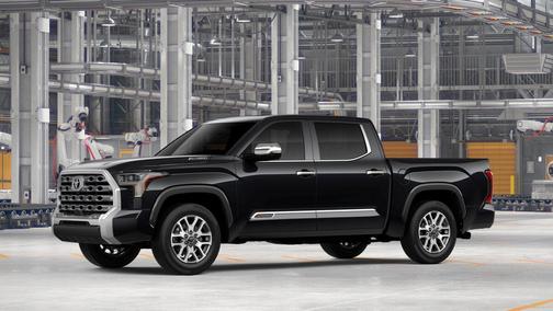 Midnight Black Metallic 2026 Toyota Tundra Hybrid 1794 Edition