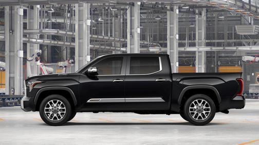 Midnight Black Metallic 2026 Toyota Tundra Hybrid 1794 Edition