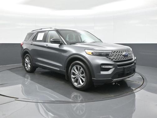 Carbonized Gray Metallic 2022 Ford Explorer Limited